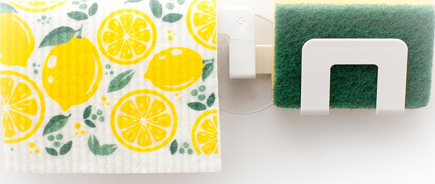 Bosign Support Éponge et Torchon 2-en-1, graphite