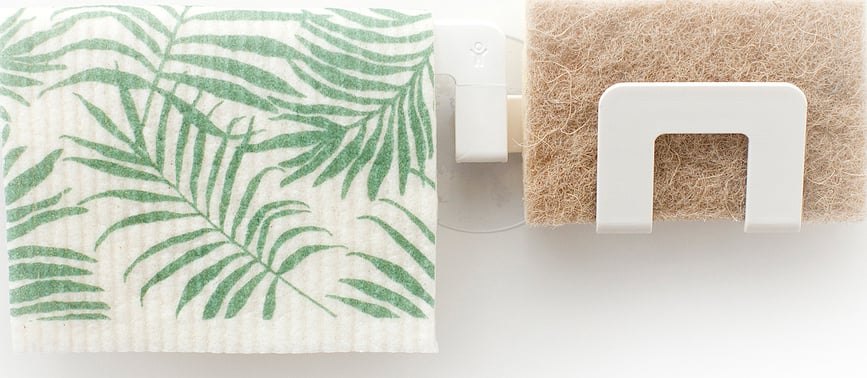 Bosign Support Éponge et Torchon 2-en-1, graphite