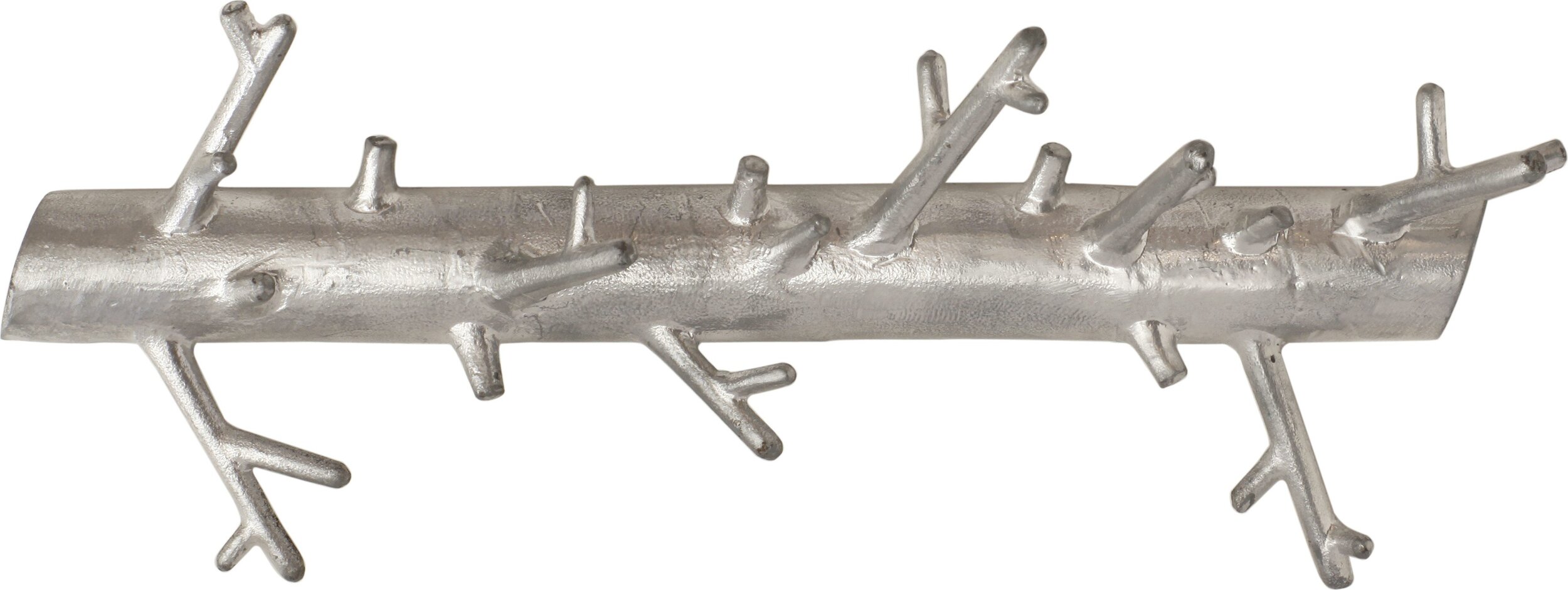 Branch Kleideraufhänger L silberfarben