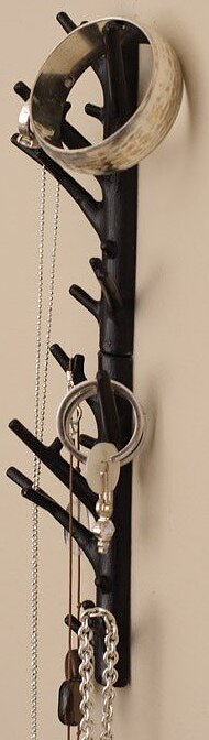 Branch Porte-manteau, noir mat