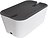 Caja para cables Hideaway M, blanco y gris