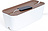 Caja para cables Hideaway XL, efecto madera
