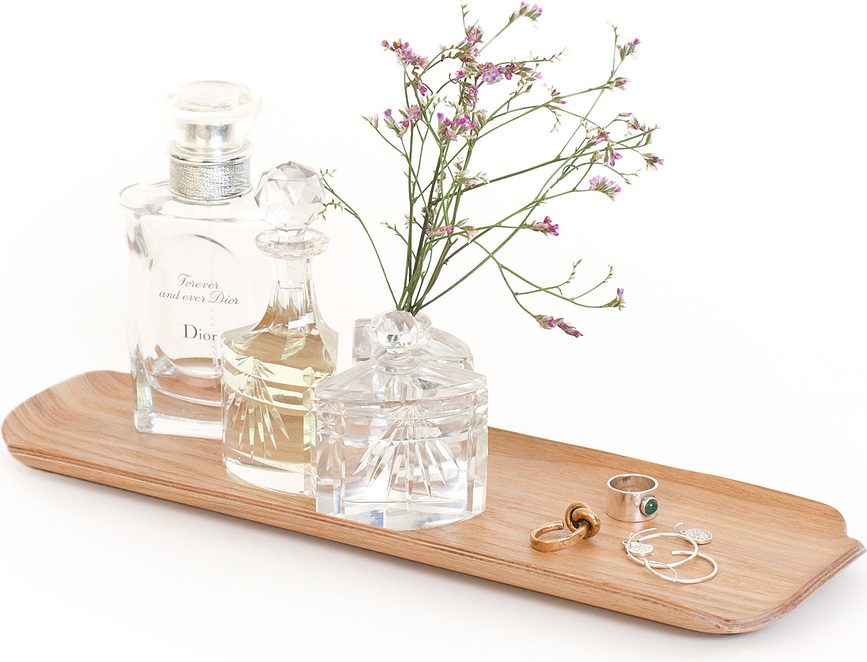 Countertop Δίσκος διακοσμητικός, από ξύλο καρυδιάς