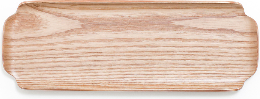 Countertop Pladanj za posluživanje vrbovo drvo mat crni