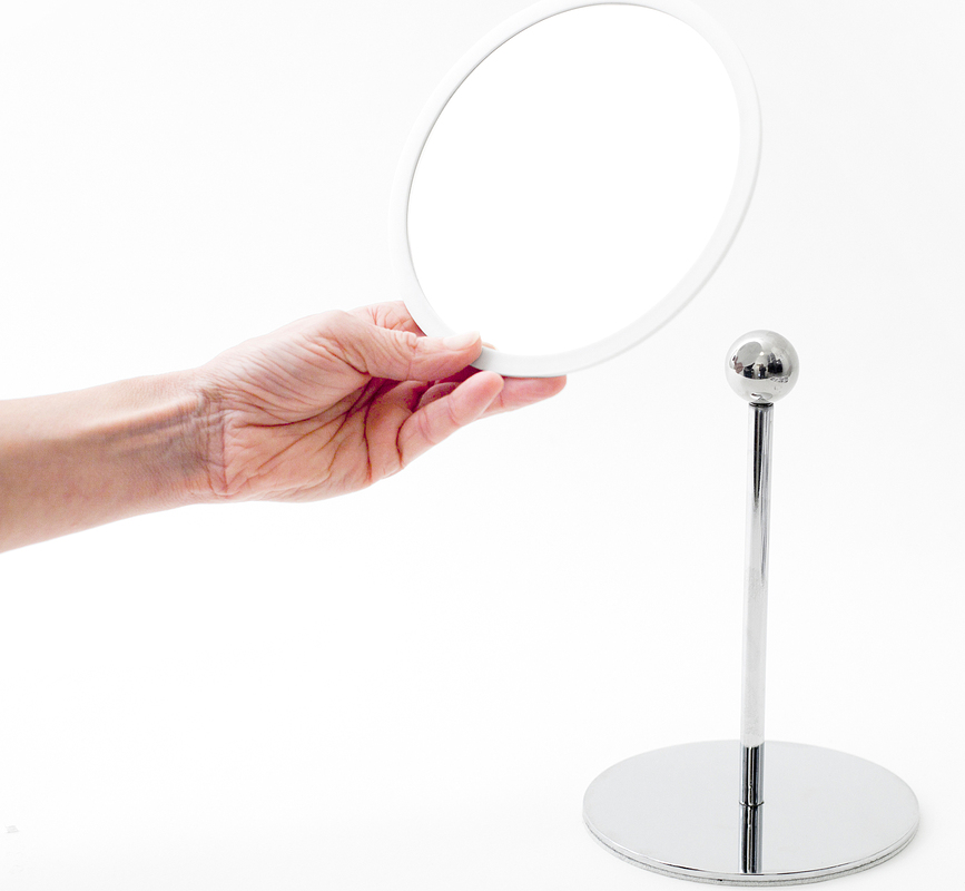 Espejo de aumento AirMirror, de pie, x15, blanco