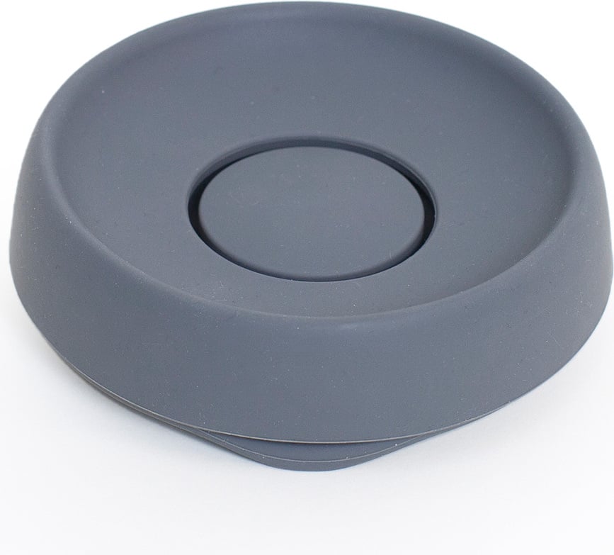 Flow Plus Soap dish round grey