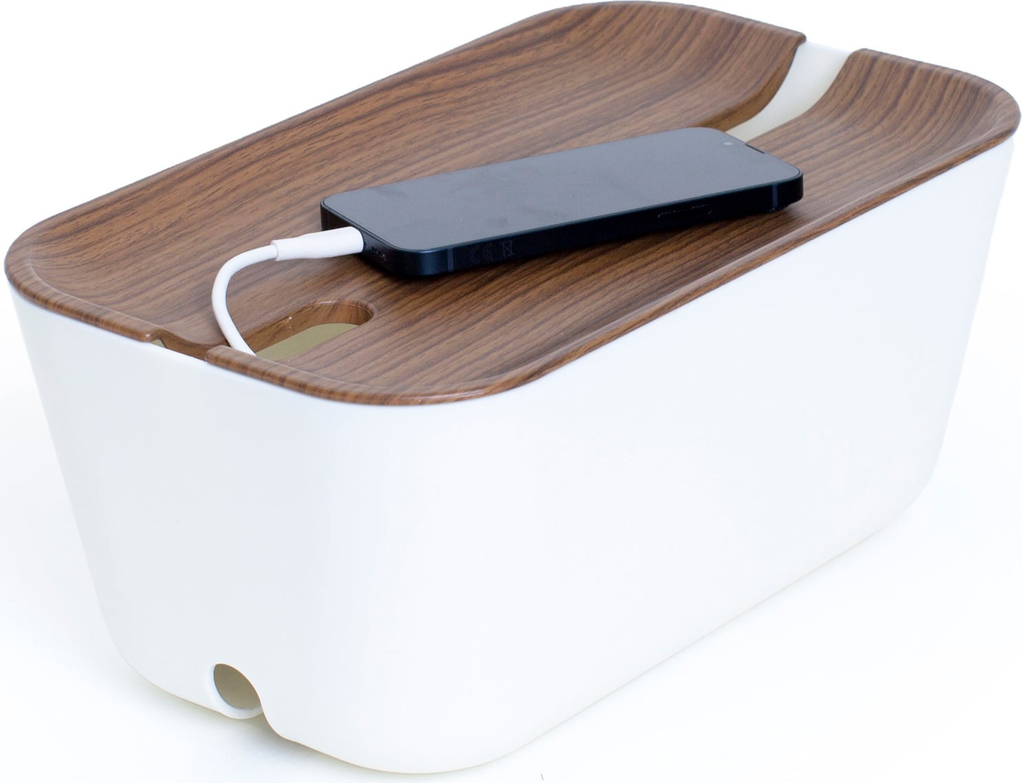 Hideaway Kabelbox M in Holzfarbe