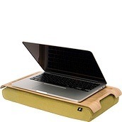 Padėklas Mini Laptray su alyvuogių spalvos pagalve natūrali
