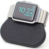Tetra Nightstand Ständer schwarz aus Gusseisen gefertigt für Apple Watch