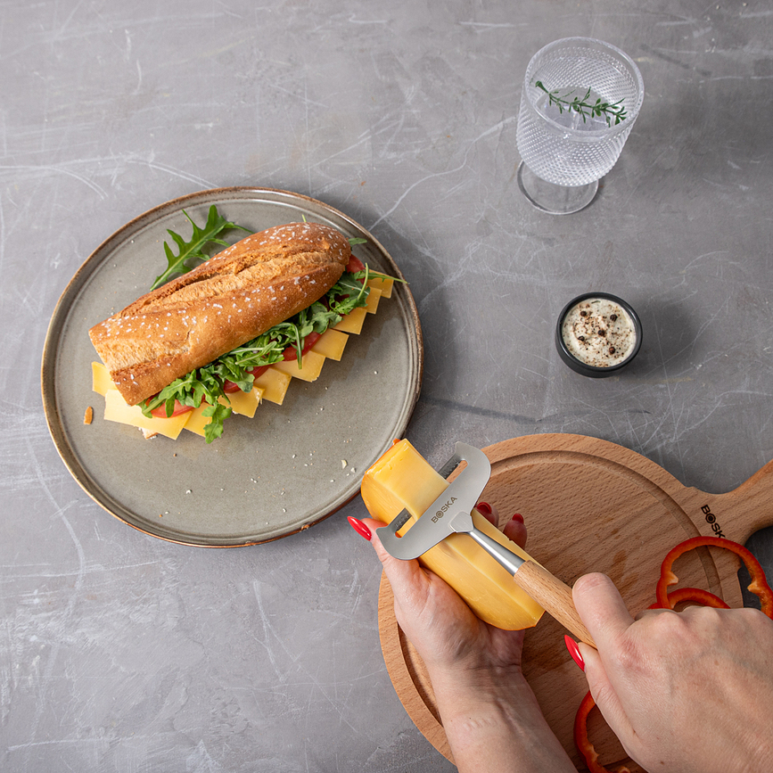 Amigo Coupe-Fromage pour fromage à pâte molle, 17,5 cm