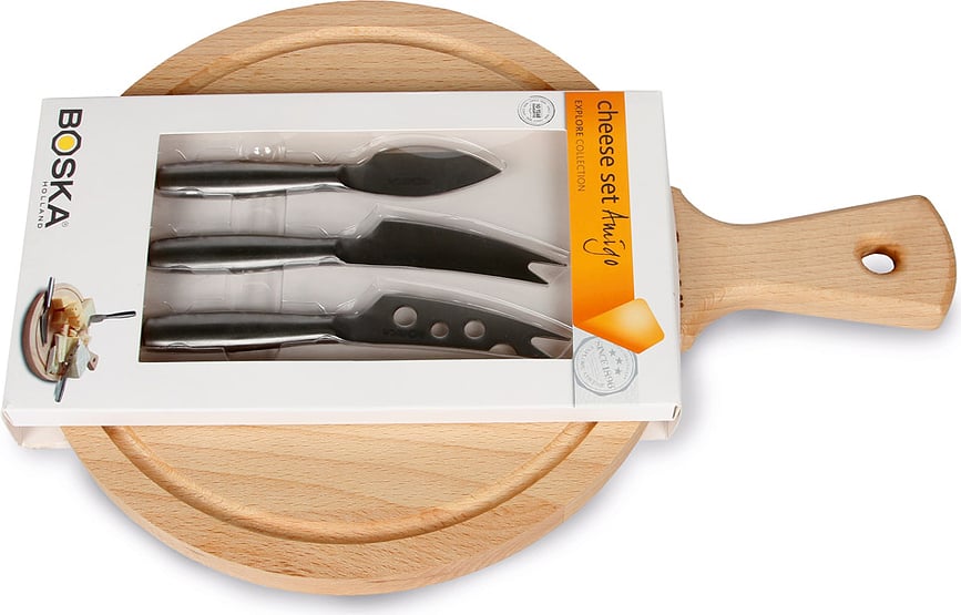 Amigo Daska za Posluživanje sira s noževima