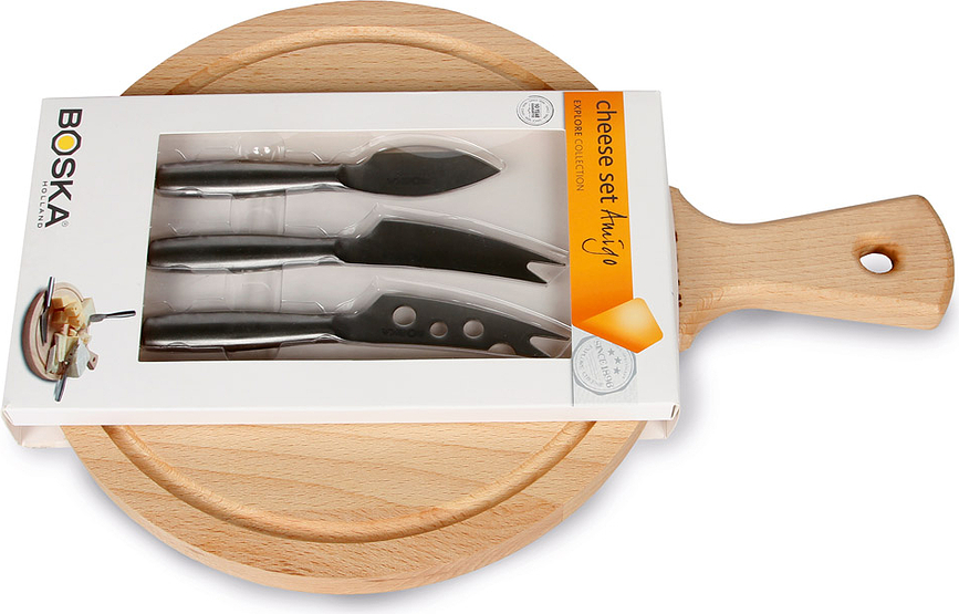 Amigo Planche à Fromage avec couteaux