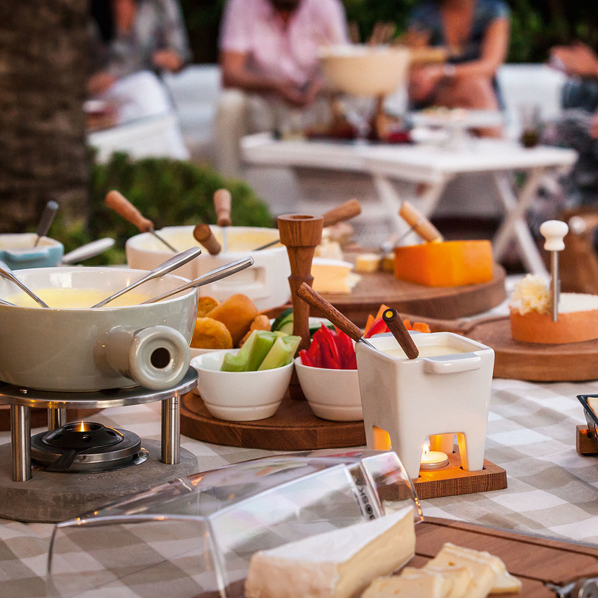 Boska Δίσκος Σερβιρίσματος με μπολάκια, Σετ 6 τεμαχίων