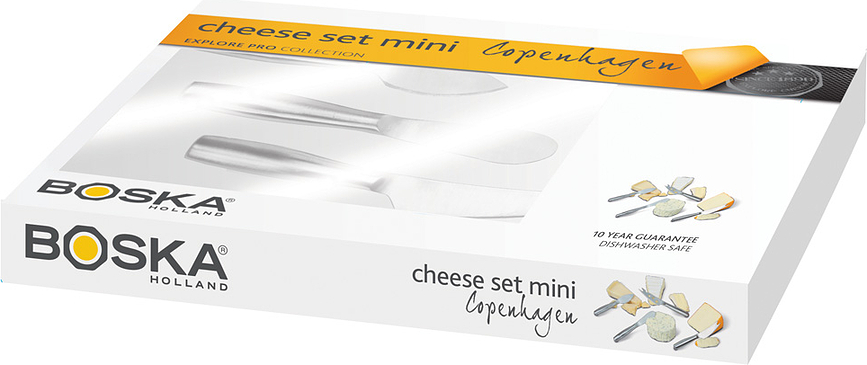 Copenhagen Mini Μαχαίρια για Τυρί, 4 τμχ