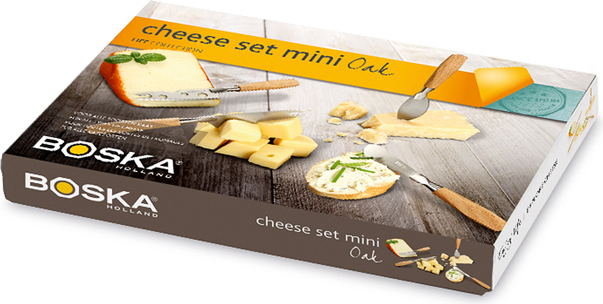 Cuchillos para queso Oslo Mini, Set de 4 piezas