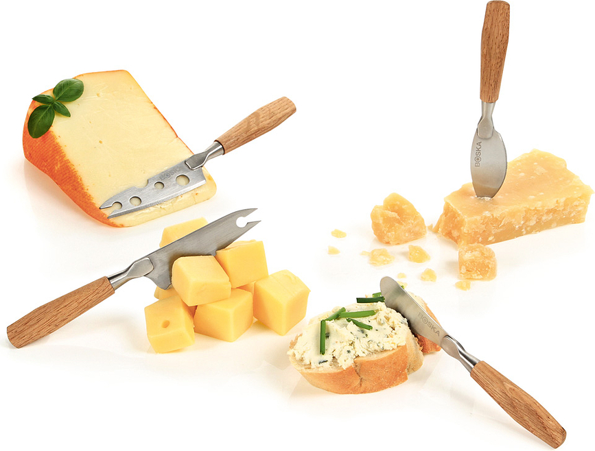 Cuchillos para queso Oslo Mini, Set de 4 piezas
