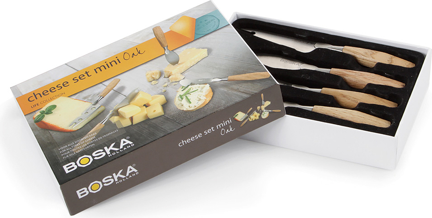 Cuchillos para queso Oslo Mini, Set de 4 piezas