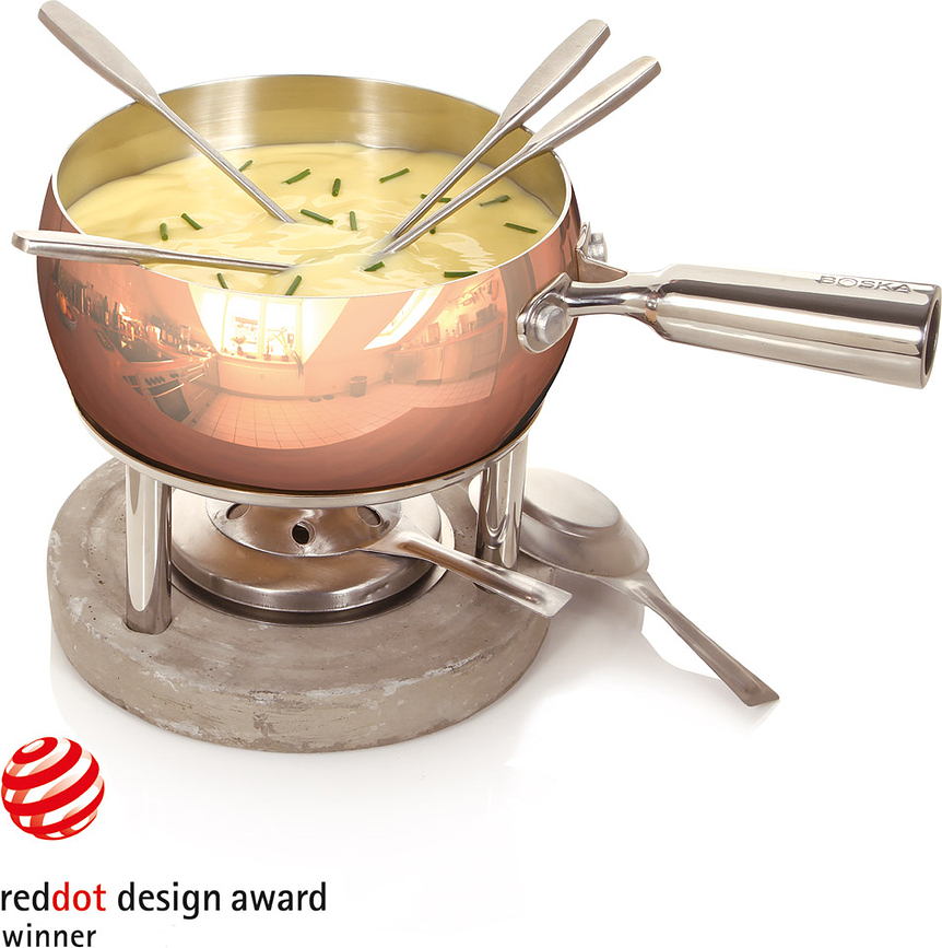 Fondue Copper Set à fondue, couleur cuivre