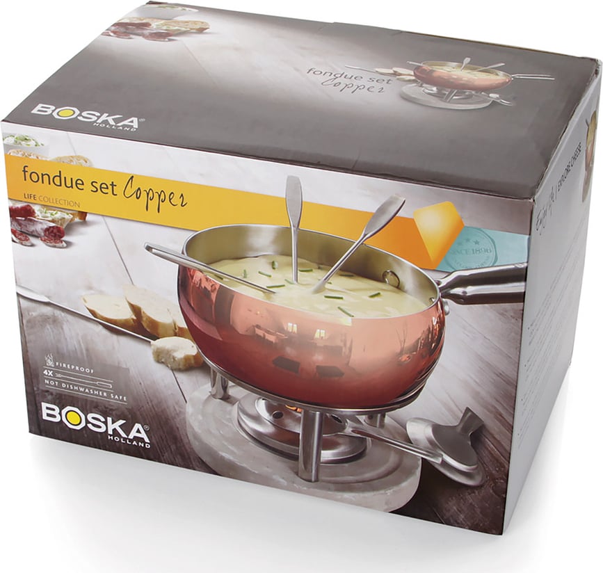Fondue Copper Set za fondue bakreni