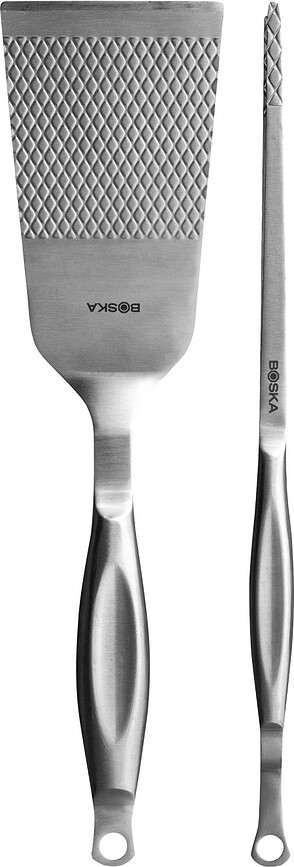 Herramientas para Barbacoa Monaco Plus, Set de 2 piezas