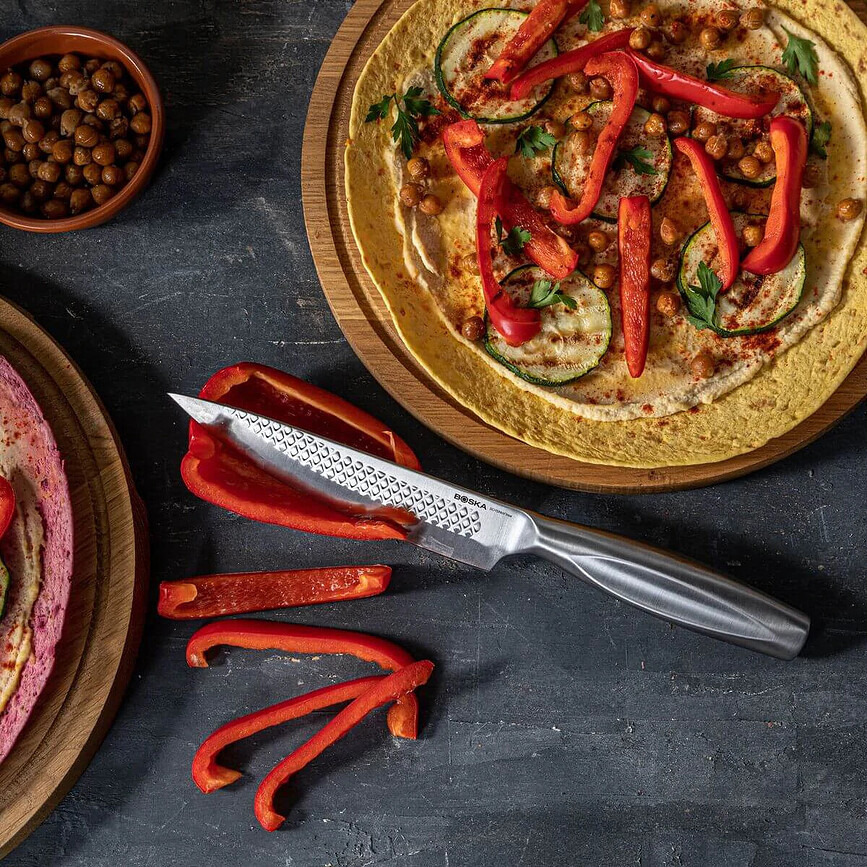 Juego de Cuchillos de Chef y para Verduras Monaco Plus, Set de 3 piezas