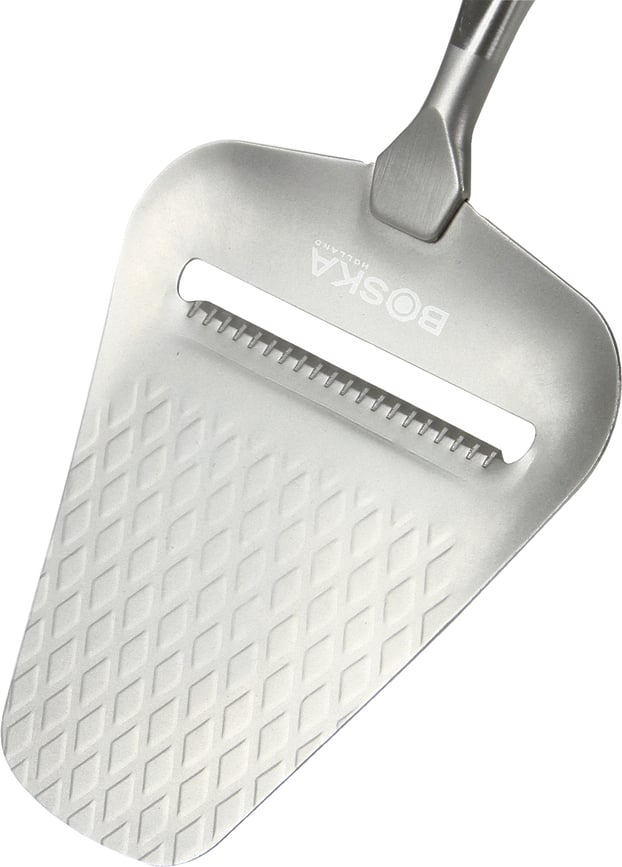 Monaco Plus Nož za sir, za trde in poltrde sire, srebrn