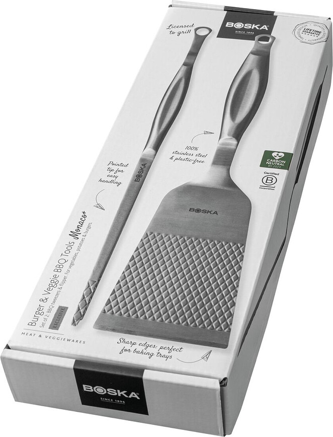 Monaco Plus Set d'Ustensiles de Barbecue, Set 2 pièces