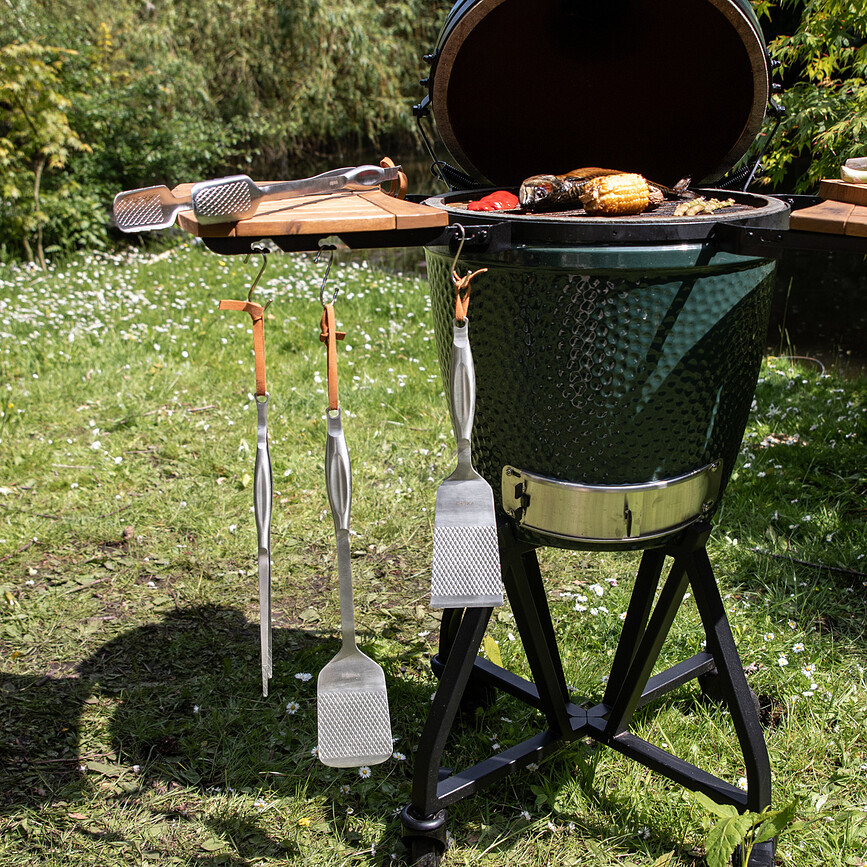 Monaco Plus Ustensiles de Barbecue, Set 3 pièces