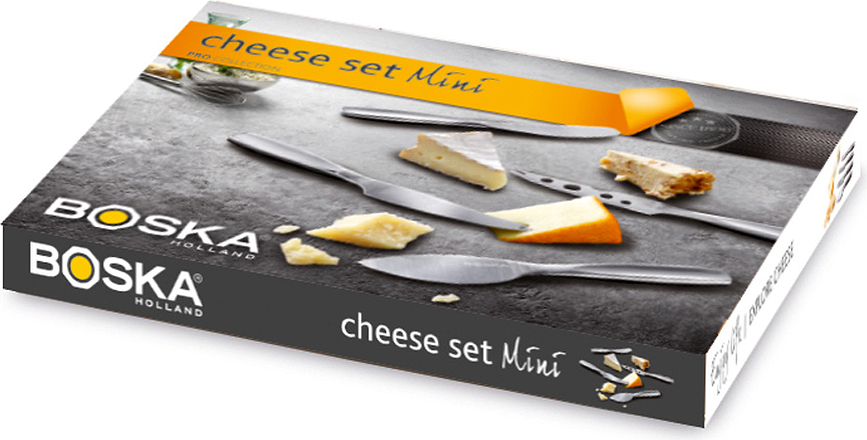 Oslo Mini Couteaux à Fromage, Lot de 4