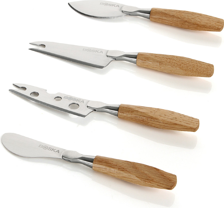 Oslo Mini Couteaux à Fromage, Lot de 4