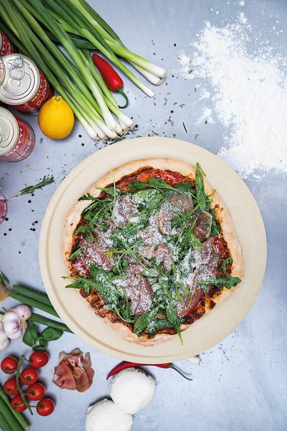 Party Hot Stone Pierre à Pizza 33 cm