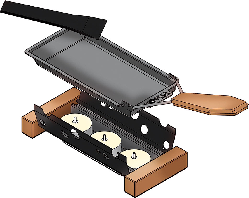 Partyclette ToGo Set za raclette