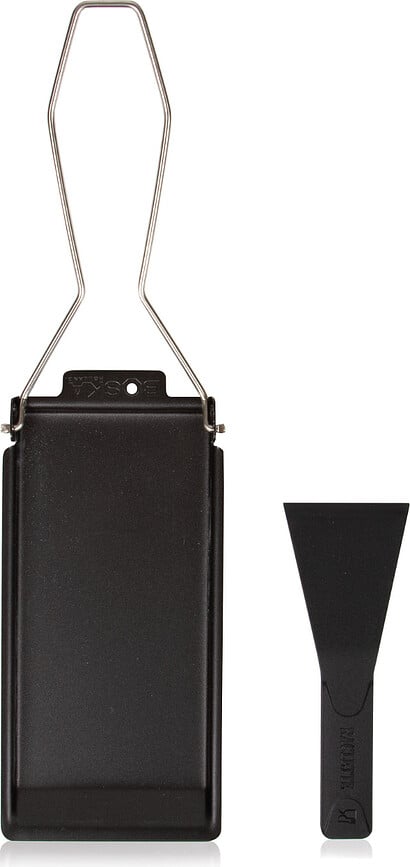 Sartén para raclette modelo Barbeclette, con espátula, Set de 2 piezas