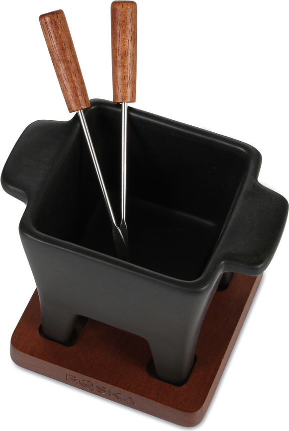 Set de Fondue Tapas, pequeño, negro