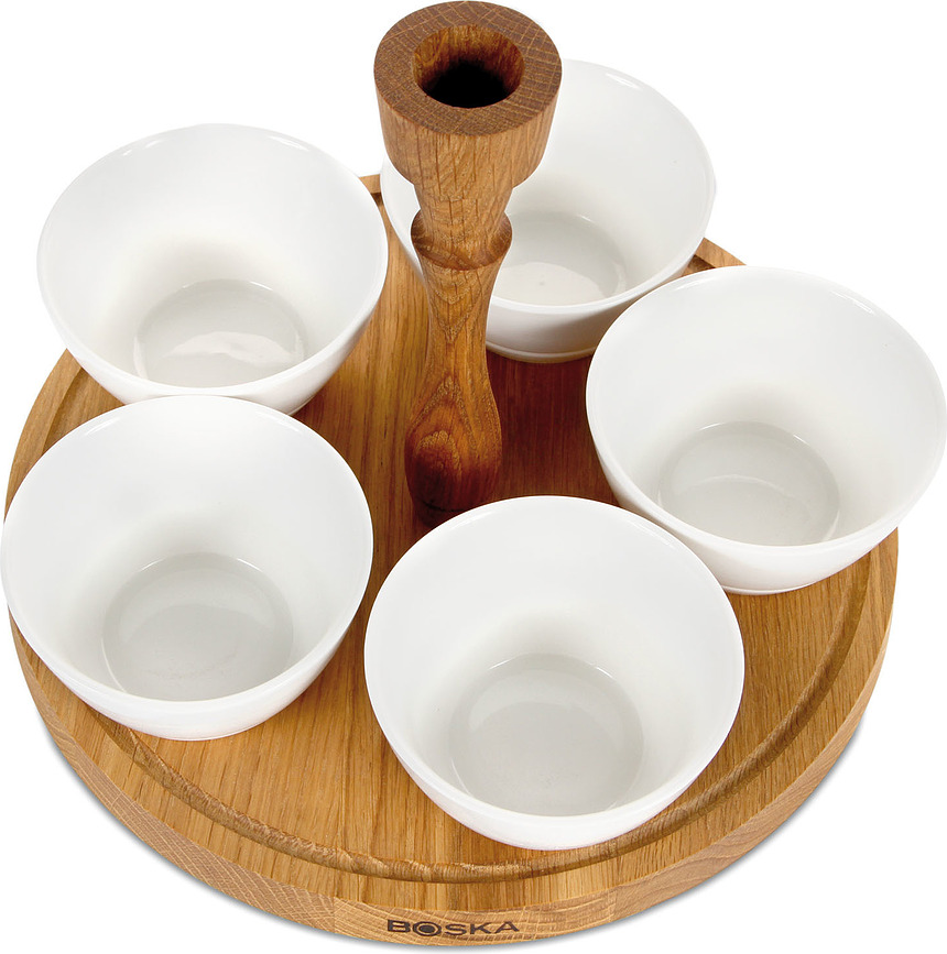 Set de Servicio Boska, con bandeja y cuencos, 6 piezas