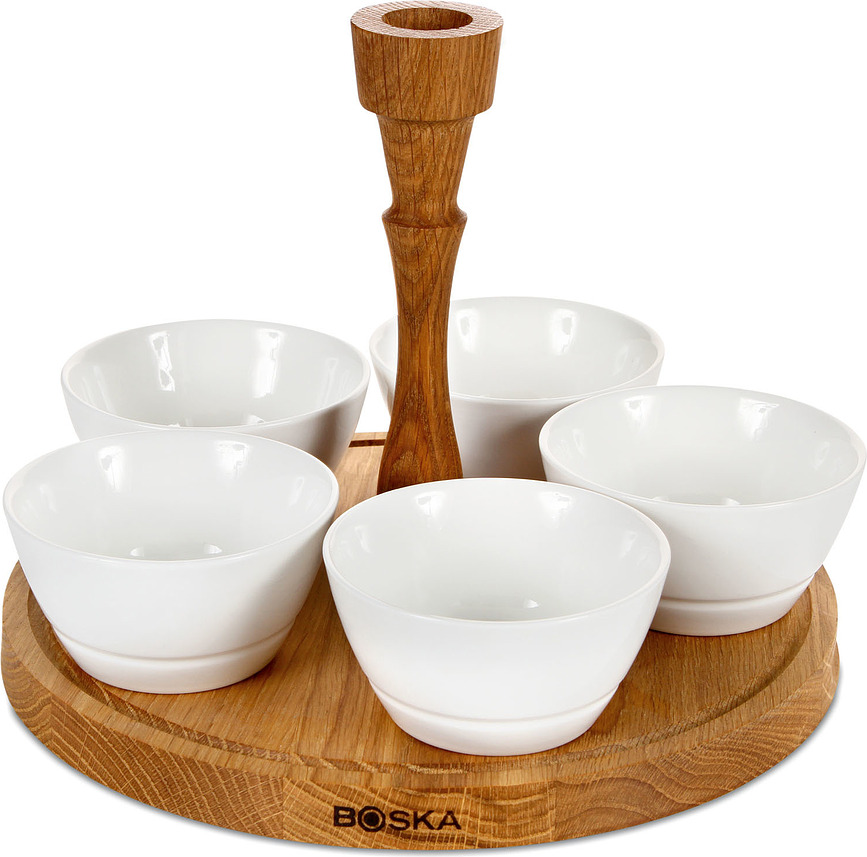 Set de Servicio Boska, con bandeja y cuencos, 6 piezas