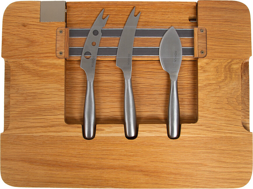 Set de Tabla y Cuchillos para Quesos Party