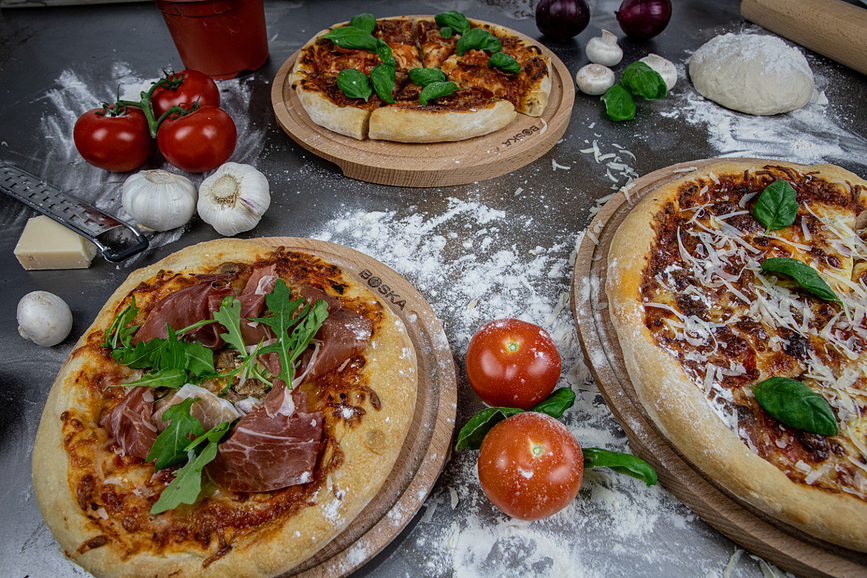 Tabla de Servir Pizza de madera Amigo, 29 cm