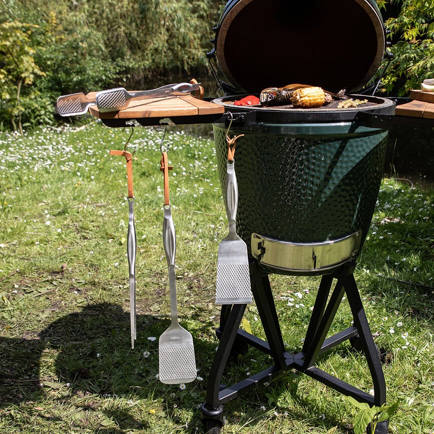 Utensilios para Barbacoa Monaco Plus, Set de 3 piezas