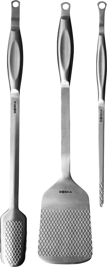 Utensilios para Barbacoa Monaco Plus, Set de 3 piezas