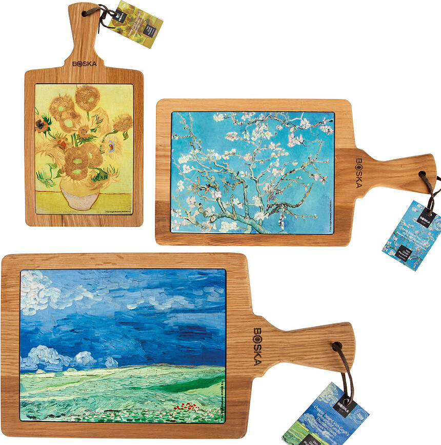 Van Gogh Πιατέλα Τυριών, με σχέδιο Ηλιοτρόπια