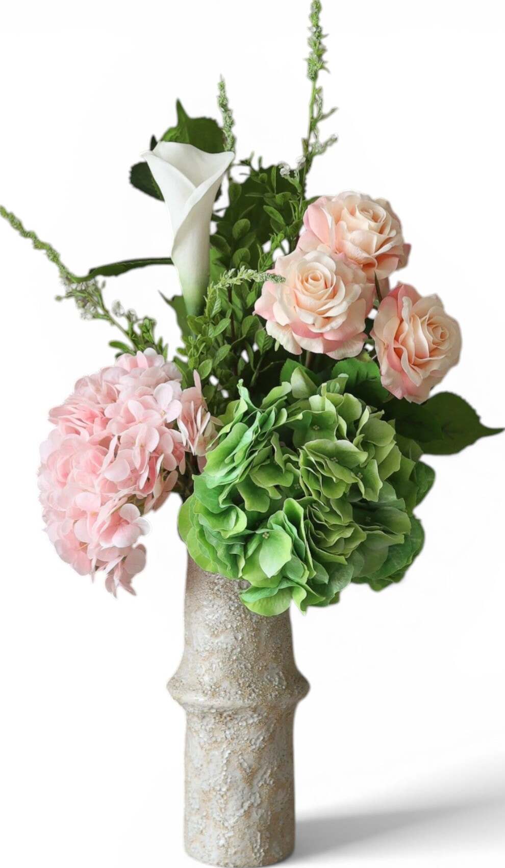 Blush Künstlicher Blumenstrauß pink