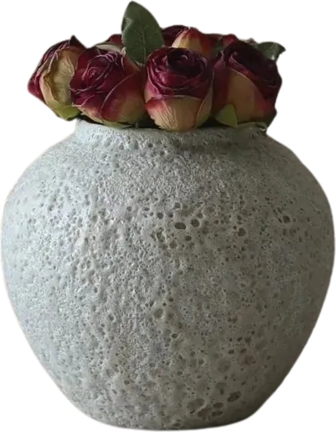 Botane Artificial Flowers Mini Roses Bouquet, red