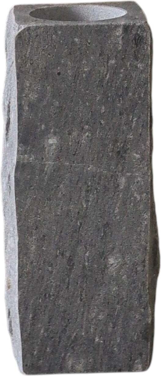 Botane Edge Vase 25 cm, grauer Marmor