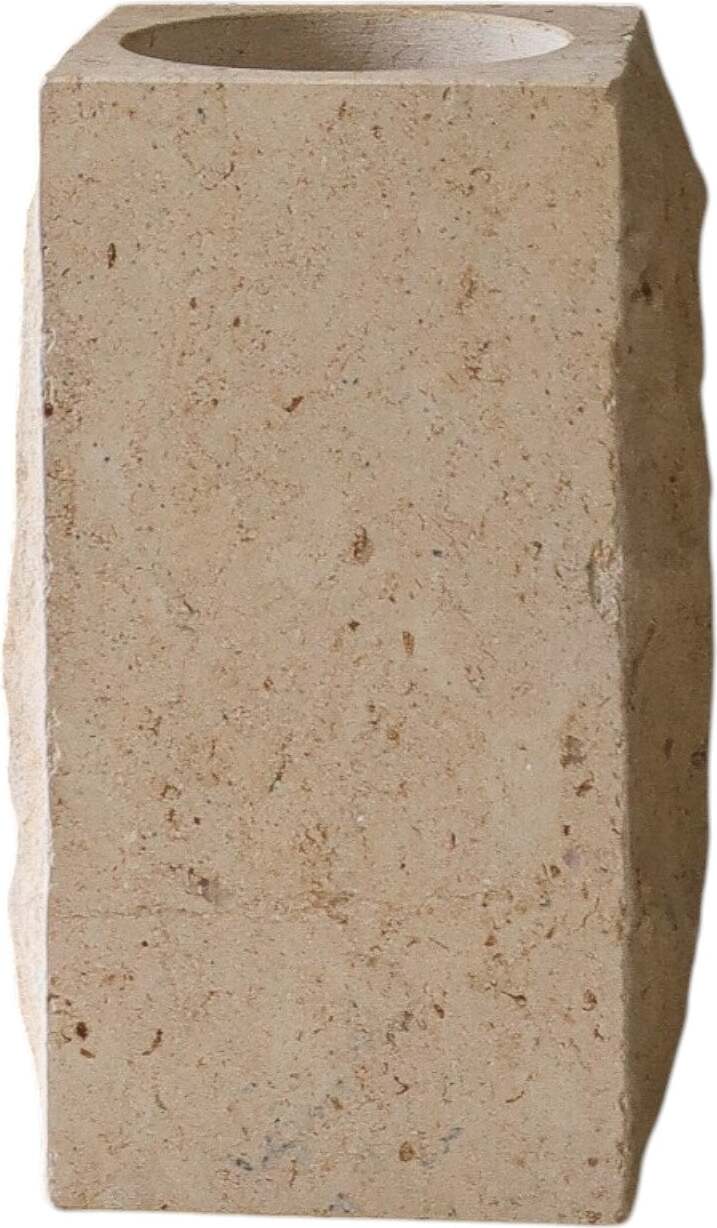 Botane Edge Vase 30 x 15 cm, Kalkstein