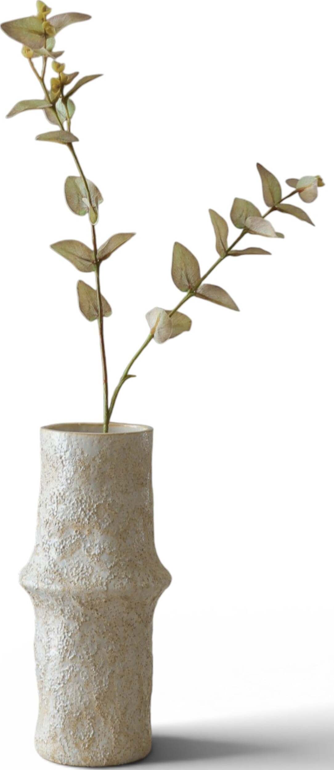 Botane Eukalyptuszweig künstlich 64 cm, weiß