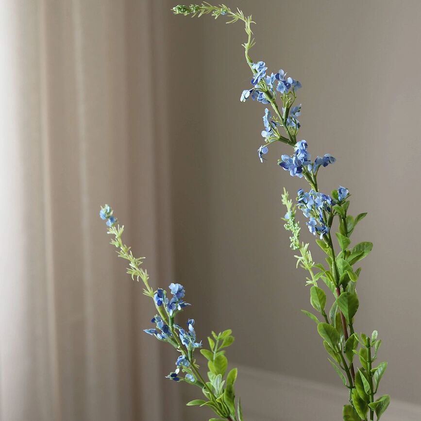 Botane Fleur Artificielle fleur des champs, 83 cm, blanche