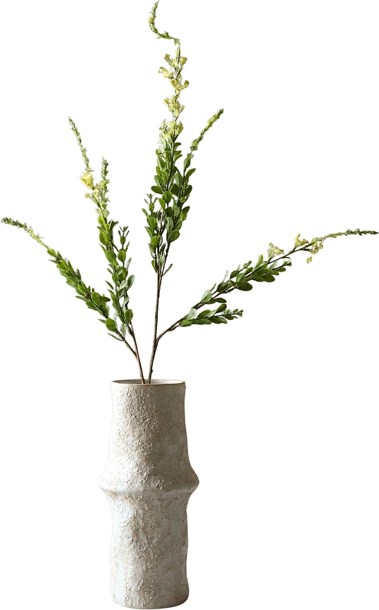 Botane Fleur Artificielle fleur des champs, 83 cm, jaune