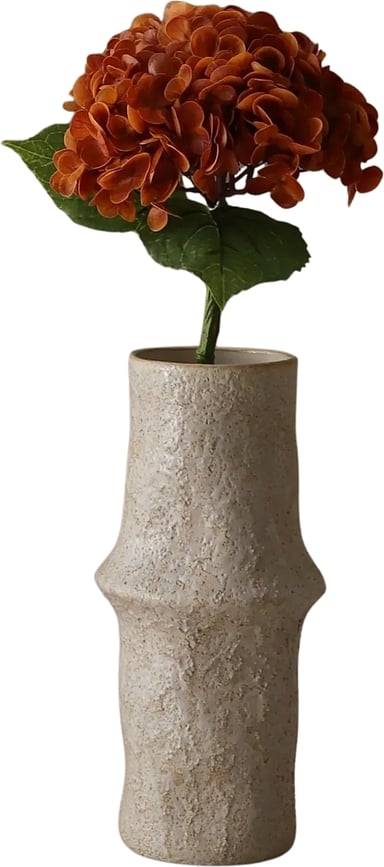 Botane Fleur artificielle Hortensia, 51 cm, marron