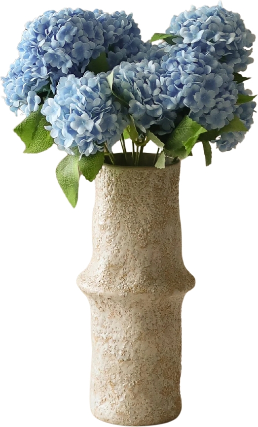 Botane konstgjord blombukett hortensia 33 cm, blå